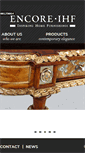 Mobile Screenshot of encoreihf.com